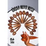 Aesco Uzun Oyun Kaşığı Halk Oyunu Kaşığı - Kına Kaşığı Uzun Saplı Zeybek Oyun Kaşığı 40 Adet, 721656