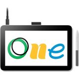 Aesco Wacom One 12 - DTC121W0B - 11,6 Inç Full Hd 99% Srgb Ekranlı, Elektromanyetik Rezonans Kalem, Pil ve Pil Dahil Olmadan, Windows, Mac, Chromebook ve Android Için, Sanatçılar Için
