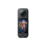 Aesco X5 - Su Geçirmez 8k 360° Aksiyon Kamerası, Düşük Işıkta Uç, Görünmez Selfie Çubuğu Efekti, Sağlam Değiştirilebilir Lens, 3 Saat Pil, Entegre. Rüzr Koruması, Sabitleme, Üçlü Yapay Zeka Çipi