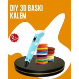 Aesco Yaratıcı Çizim ve Modelleme Için Profesyonel 3D Yazıcı Kalem