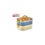 Aesco Yeni Nesil Sefer Tası Lunch Box Beslenme Kabı Paslanmaz Çelik 1300 ml