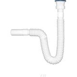 Aesco Yüksek Kaliteli Çelik Süzgeçli Lavabo Gider Hortumu - 150 cm