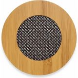 Aesco Yuvarlak Bambu Nihale – Metal Fileli, Isıya Dayanıklı Tencere ve Çaydanlık Altlığı (16,5 x 16,5 Cm) - 0 - 19 L