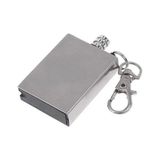 Aesco Zippo Benziniyle Çalışan Sonsuz Metal Kibrit & Anahtarlık
