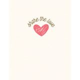 AESTHETIC SHARE THE LOVE LINED JOURNAL FOR MEN AND WOMEN: Clean Modern DIary for Writing, Work Notes, Study, Gratitude, and Creative Thoughts | Large 8.5x11 Notebook