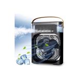 AET Masaüstü Taşınabilir Buzlu Vantilatör Su Soğutmalı Led Işıklı Soğutucu Fan Aır Cooler Fan