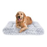 AetherNest Orta, Büyük Köpekler için Köpek Yatakları Sandık Pedi, Lüks Gül Peluş Kedi Uyku Paspasları, Sandık Köpek Kulübesi Kafesine Uyuyor, Kaymaz Evcil Hayvan Yastığı, Yıkanabilir Ultra Yumuşak Kabarık Köpek