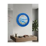 Af Epoxyart Duvar Saati - 35 Cm - Modern Dekoratif Duvar Saati - Epoksi Duvar Saati - El Yapımı Duvar Saati