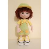 Afacan Bebek Amigurumi Organik Oyuncak