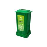 Afacan Plastik Aform Orj. Cam Atık 70 Lt Yeşil Atık Kovası