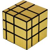 Afacanlar Magic Mirror 3x3 Rubik Zeka Küpü Altın Renkli Mantık Oyunu Çocuk ve Yetişkin Uyumlu