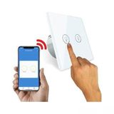 Afark AS-872EU Dokunmatik Ikili -Çiftli Wi-Fi Akıllı Duvar Anahtarı