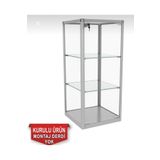 AFE DEKOR CAMLI DOLAP, CAMLI, VİTRİN, CAMLI VİTRİN, KOLEKSİYON , CAM DOLAP-40X40X95