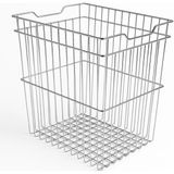 Afeks Pyramıth Askılı Çamaşır Sepeti 480 x 300 x 500 - Krom