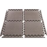 affectione Pilates Tatami Minderi 1 Adet 50x50 cm 26 mm Kalınlıkta Yüksek Dirençli Tekil Kullanım İçin - Gri