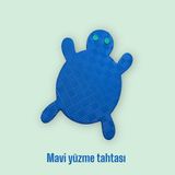 Affectione Yüzme Tahtası Kaplumbağa - Mavi