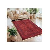 Afgan Buhara Klasik Dokuma Taban Halı, 310 Yng, 100X150 Cm