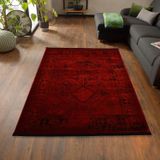 Afgan Türkmen Otantik Desenli Dokuma Salon ve Oturma Odası Halısı 4897HZS76 4897H_ZS76
