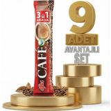 Afia 3ü 1 Arada Kahve Klasik 9X18 gr - 2'si 1 Arada - 1 L