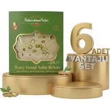 Afia Abdurahman Tatlıcı Antep Fıstıklı Tahin Helvası 6X300 gr - 1 Adet