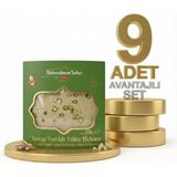 Afia Abdurahman Tatlıcı Antep Fıstıklı Tahin Helvası 9X300 gr - 1 Adet