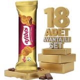 Afia Afibis Kakao Krema Dolgulu Bisküvi 18X75 gr - 1 Adet
