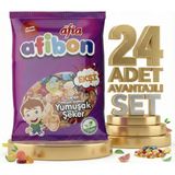 Afia Afibon Ekşi Karışık Meyveli Yumuşak Şeker 24X80 gr - 1 Adet
