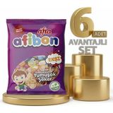 Afia Afibon Ekşi Karışık Meyveli Yumuşak Şeker 6X80 gr - 1 Adet