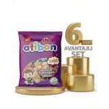 Afia Afibon Ekşi Karışık Meyveli Yumuşak Şeker 6X80 Gr