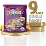 Afia Afibon Ekşi Karışık Meyveli Yumuşak Şeker 9X80 gr - 1 Adet