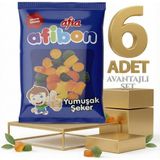 Afia Afibon Yumuşak Şeker 6X80 gr - 1 Adet