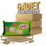 Afia Antep Fıstıklı Tahin Helvası 6X500 gr - 1 Adet
