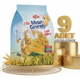 Afia Ballı Ruşeymli Mısır Gevreği 9X450 gr - 1 kg