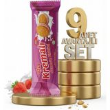 Afia Çilek Kremalı Sandviç Bisküvi 9X60 gr - 1 Adet