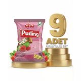 Afia Çilekli Puding 9X125 gr