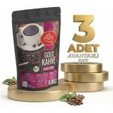 Afia Gold Kahve 3X100 gr - 2'si 1 Arada - 1 L