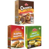 Afia Helal Sertifikalı Kurabiye Malzemeleri (Çikoparça Bitter, Buğday Nişastası, Mısır Nişastası) - 400 gr