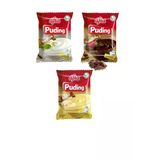 Afia Helal Sertifikalı Puding 3'Lü Ürün (Vanilyalı - Kakaolu - Muzlu)