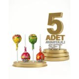 Afia Lolipop Meyve Aromalı Sert Şeker 5X10 Gr