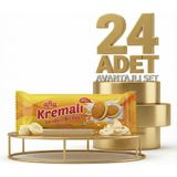 Afia Muz Kremalı Sandviç Bisküvi 24X60 gr - 1 Adet