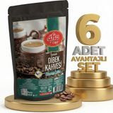 Afia Osmanlı Dibek Kahvesi 6X200 gr - 2'si 1 Arada - 1 L