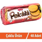 Afia Pekala Kakaolu Fındık Kremalı Sandviç Bisküvi 48X200 gr - 1 Adet