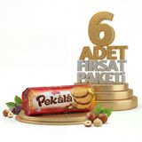 Afia Pekala Kakaolu Fındık Kremalı Sandviç Bisküvi 6X200 Gr