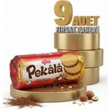 Afia Pekala Kakaolu Fındık Kremalı Sandviç Bisküvi 9X200 gr - 1 Adet