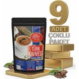 Afia Türk Kahvesi 9X200 gr - 2'si 1 Arada - 1 L