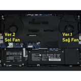 Afila Casper Excalibur G900.1180-BF60X-B Notebook Gpu, Ekran Kartı Fanı (V2)