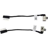 Afila Dell 04VP7C DC301015Q00 DC301016G00 Uyumlu Notebook Dc Power Jack, Şarj Soketi Girişi (10CM Kablolu)