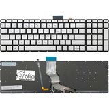 Afila Hp 15-BW042NT (2GH67EA) Notebook Klavyesi, Tuş Takımı (Silver, Gri Tr) Işıklı