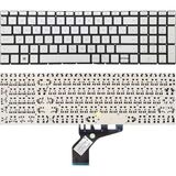 Afila Hp 15 DW4000NT (71V44EA) Uyumlu Notebook Klavyesi, Laptop Tuş Takımı (Silver, Gri Tr)
