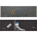 Afila Hp 15-DW4011NT (6Y800EA) Uyumlu Notebook Klavyesi, Laptop Tuş Takımı (Siyah Tr) Işıklı